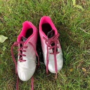 Girls size 1 soccer cleats